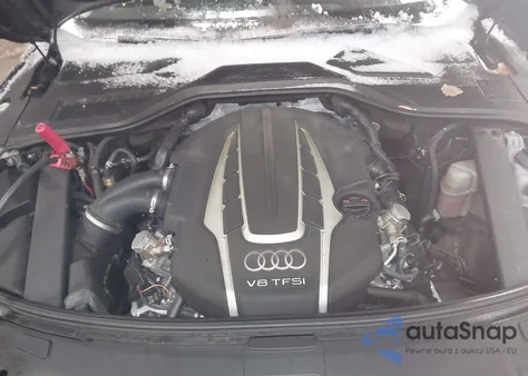 2013 Audi A8 L 4.0T from USA, damaged, VIN WAUR2AFD4DN026785